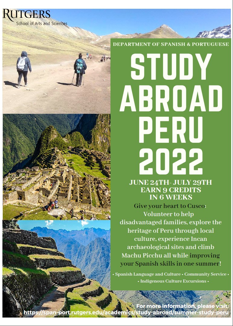 study abroad flyer