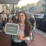 Graduate student wins award at the Society of Visual Anthropology Film Festival 